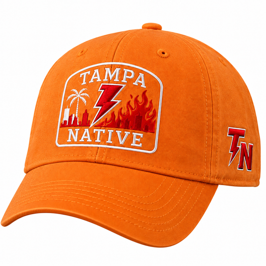 Tampa Native Creamsicle Dad Hat